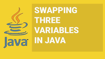 Swapping Three Variables In Java by Owais Karni
