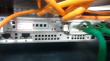 Hooking up V 10000 G4 to Network (NIC description)