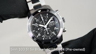 Sinn 103 St Sa Bracelet 103.0614 (Pre-owned)