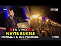 #ENVIVO Presidente Nayib Bukele Envía Poderoso Mensaje a la PNC de El Salvador | Segunda Conferencia