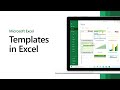 How to use templates in microsoft excel