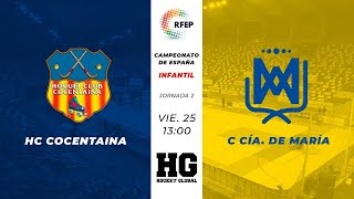 HC Cocentaina - C Cía. de María | C. España Infantil - G. A - Jor. 2
