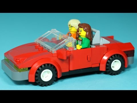 How to Build LEGO Sports Car | Magic Picnic LEGO Animation Vehicles (Part 1 of 5) by @Paganomation