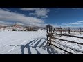 Ghost Ranch, Abiquiu, New Mexico - studio and home of Georgia O'Keeffe - a winter wonderland!