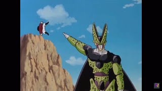 Cell vs Mr Satan Funny Scene Dbz Kai English Dub