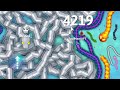 SNAKE.IO 🐍 CIRCLED TOP 01 SNAKE OF THE MAP WITH 20,000 SCORE 🐍 BEST GAMEPLAY OF ALL TIME 🐍