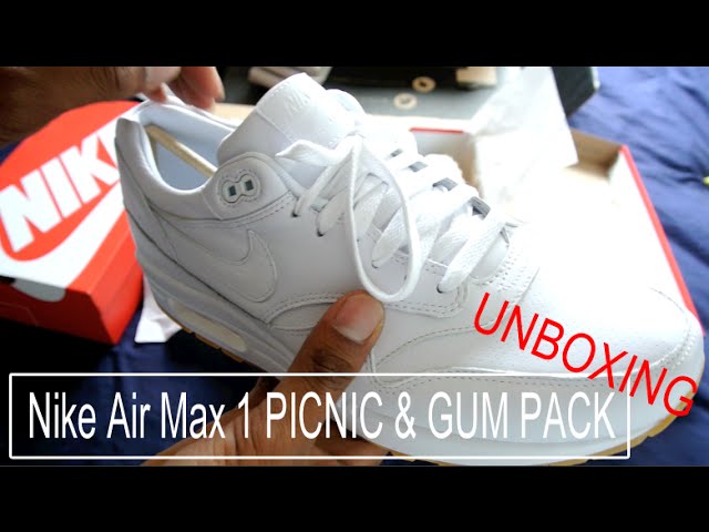 NIKE AIR MAX 1 PRM 'Picnic & Gum' Pack REVIEW | Size.co.uk | UNBOXING |  Weekly Buys - YouTube