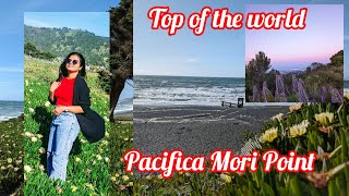 Pacifica Mori Point | Top of the world| San Francisco View | Bohot hawa chal rahi thi | California