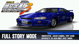 Initial D Arcade Stage ver. 3 - FULL STORY MODE - UNDEFEATED [HD]