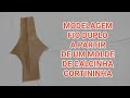 Modelagem calcinha biquini fio duplo | MODA PRAIA