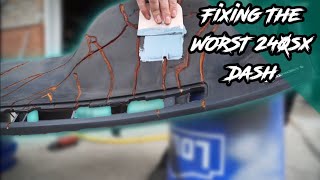 Fixing the Worst 240sx Dash (How to flock a dashboard)