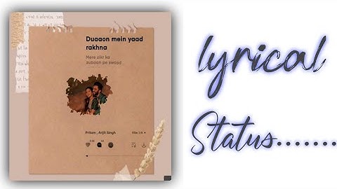 Ink splatter lyrical status in kinemaster | Status kaise banaye | Resso lyrics Status Editing