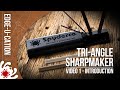 Video: ชุดลับมีด ที่ลับมีด Spyderco Tri-Angle Sharpmaker Standard Complete Set Medium and Fine Grit Rods,204MF