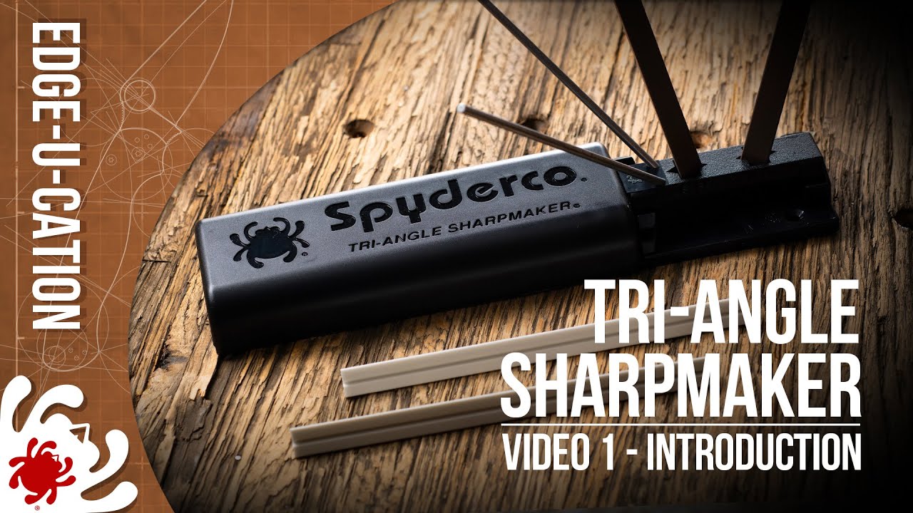 Spyderco Tri-Angle Sharpmaker Kit Knife Sharpening System 