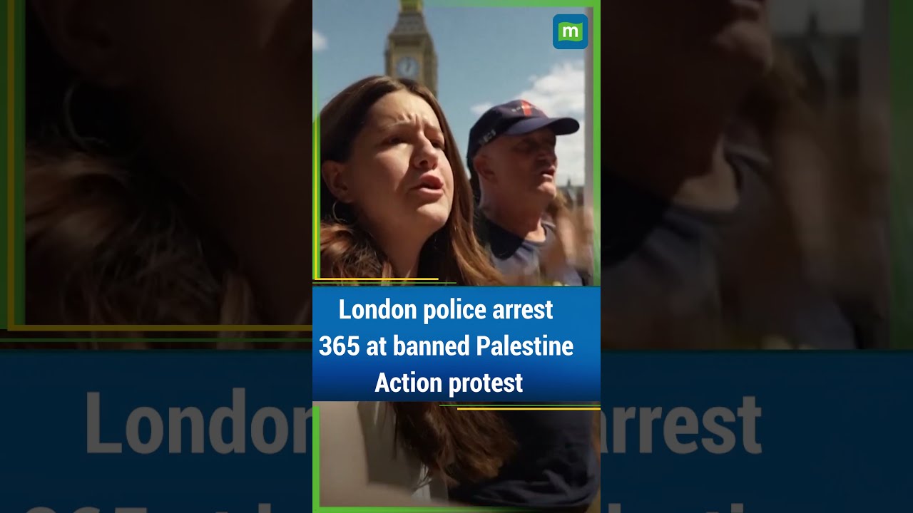 Hundreds Arrested At London Protest For Banned Palestine Action Group