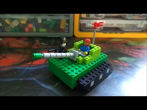 Video: Cómo Hacer Un Tanque LEGO Usando Las Partes Más Comunes