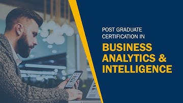 Post Graduate Certification in Business Analytics & Intelligence | Amity Future Academy