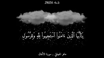 قرآن كريم بصوت ماهر المعيقلي 💙 أجمل حالات واتس اب دينية مقاطع دينية قصيرة مقاطع انستقرام دينية