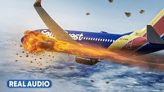 Terrifying Moments as Engine Explodes in Flight, TWICE | Same Engine, Same Problem [Real Audio]