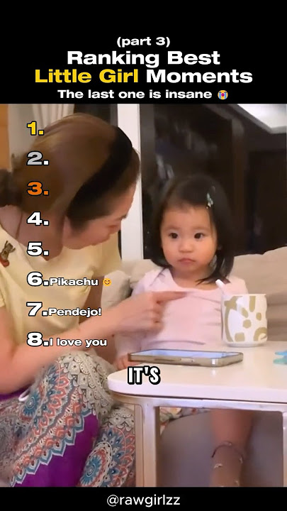 Ranking Best Little Girl Moments 👧 (Part 3)