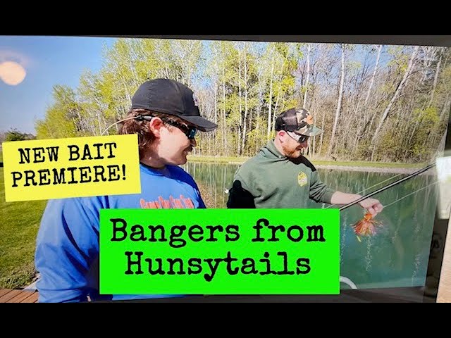 HunsyTails Banger - EXCLUSIVE Pond Bait Demo - Angler Sportfishing w/  Special Guest Kyle Hunsader! 