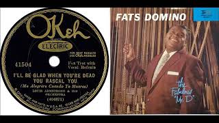 Louis Armstrong - You Rascal You vs  Fats Domino - You Rascal You