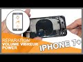 Nappe power, volume, vibreur, flash + micro iPhone 7 Plus
