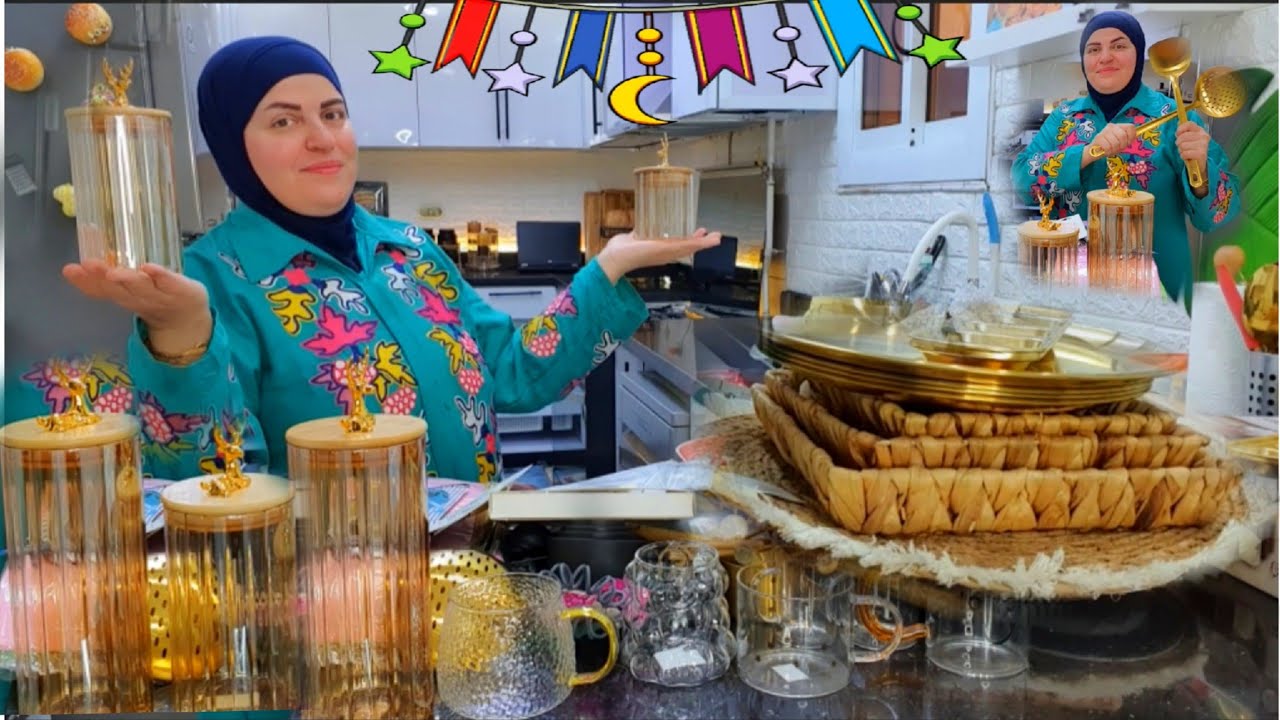 مطبخ رشروشا🌿اكبر فديو مشتريات للمطبخ و مشتريات رمضان ٢٠٢٦🌙حبيت ادلع نفسي وجبت اللي نفسي فيه🤗