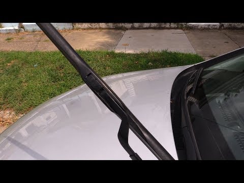 Hyundai Sonata Windshield Wiper Change. Easy