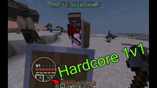 HARDCORE 1V1 IN MINECRAFT