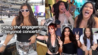 HIDING THE ENGAGEMENT + Partying With Beyoncé!!!