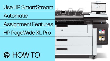 Using the Automatic Assignment Features in HP SmartStream with the HP PageWide XL | HP Support