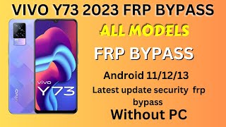 Vivo Y73 frp bypass | TalkBack Not Working Solution ✅ latest update security 2023