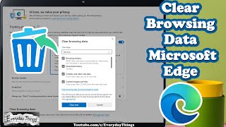 how to clear browsing data in microsoft edge