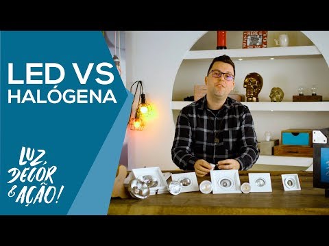 Vídeo: As lâmpadas halógenas são mais brilhantes do que as LED?