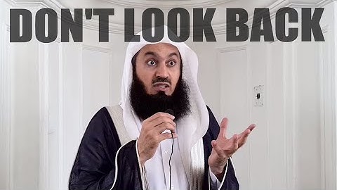 🚶‍♂️ Keep Moving, Don’t Look Back | Life-Changing Islamic Motivation by Mufti Menk