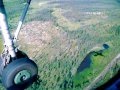 Ан-24. Посадка в аэропорку Кепервеем, Чукотка. Вид из иллюминатора