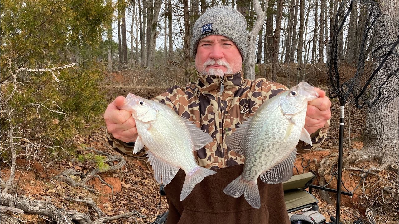 Mid February 2024 Clarks hill Crappie trolling 🎣💪 