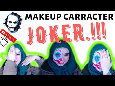 anjay-sekali-cara-membuat-makeupart-carrakter-joker-simple-#joker-#tutorial-#makeupart-#anjay-#joker