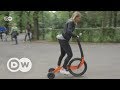 Taking a ride on a halfbike | DW English