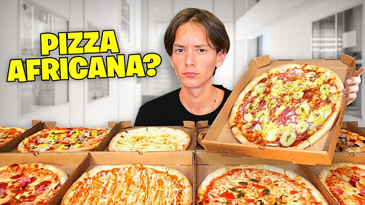 Provo 20 PIZZE STRANE e dico qual è la più Buona...