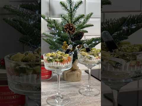Салат Филадельфия для новогоднего стола 🎄#рецепты #рекомендации #новогоднийрецепт #рецептсалата