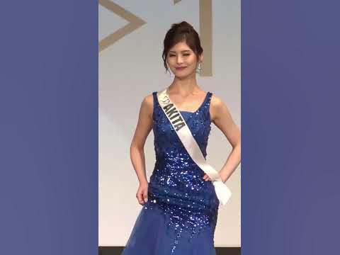 ミスアースジャパン2022 MISS EARTH JAPAN【ミスコン】Beauty pageant, women wearing a dress #shorts