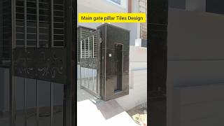 Main Gate Pillar Tiles Design