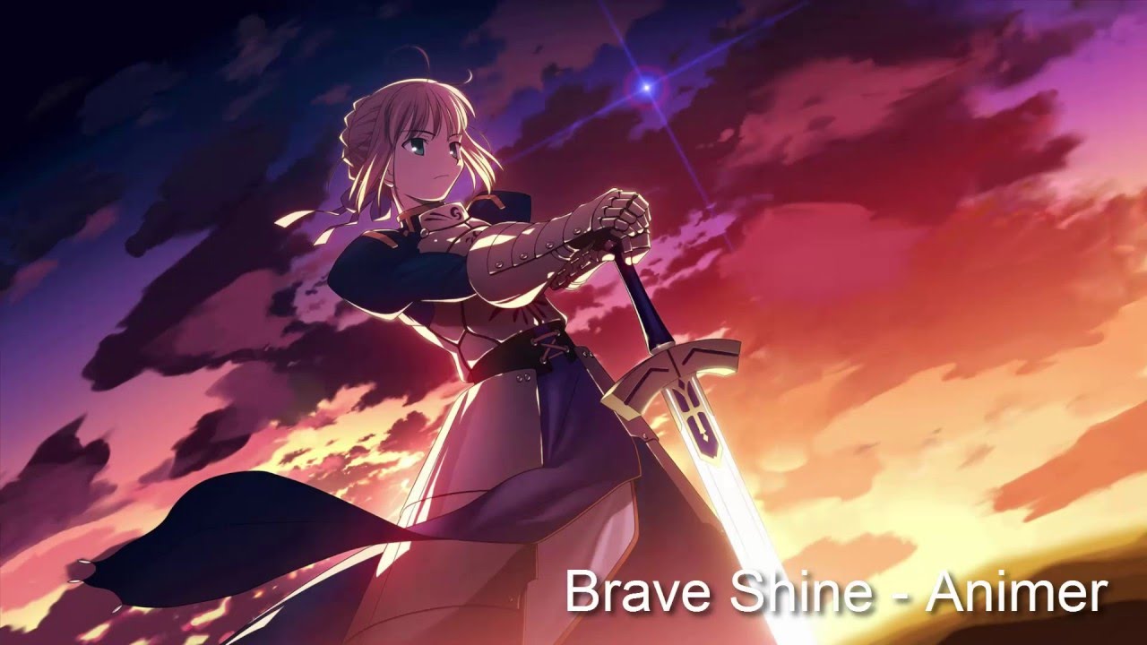 Ost Anime Opening Fate Stay Night Brave Shine Animer Lyrics Youtube