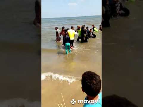 غرق سيدة في البحر شاطئ جمصة