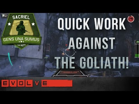 Evolve - Quick work against the Goliath!