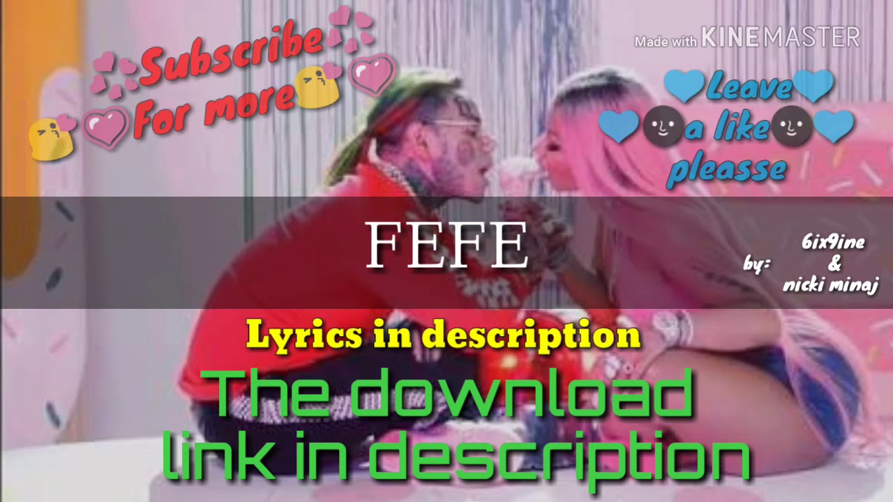 6ix9ine fefe ft nicki minaj lyrics 6ix9ine fefe ft nicki minaj lyrics