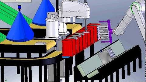 Mitsubishi Electric Robot Packaging Simulation