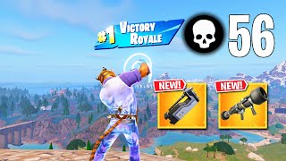 56 Elimination Solo Vs Squads Wins Full Gameplay (NEW Fortnite Chapter 5!)